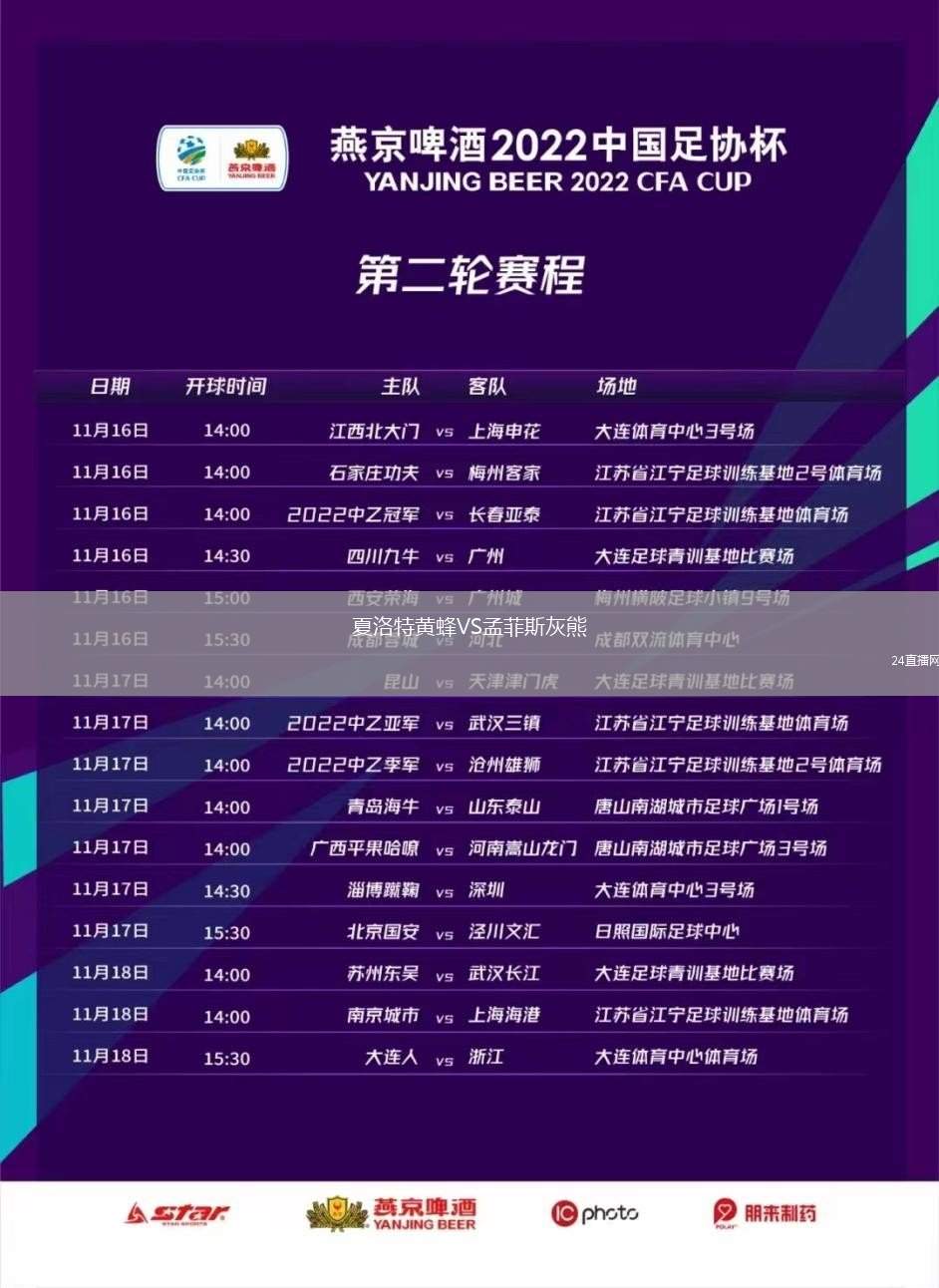 夏洛特黄蜂VS孟菲斯灰熊